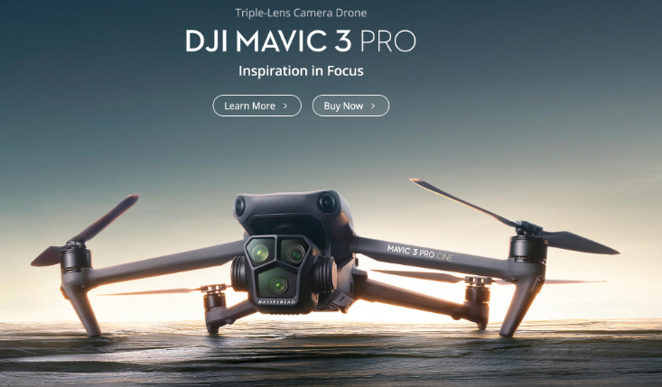 DJI Announces the Triple-Camera Mavic 3 Pro Drone